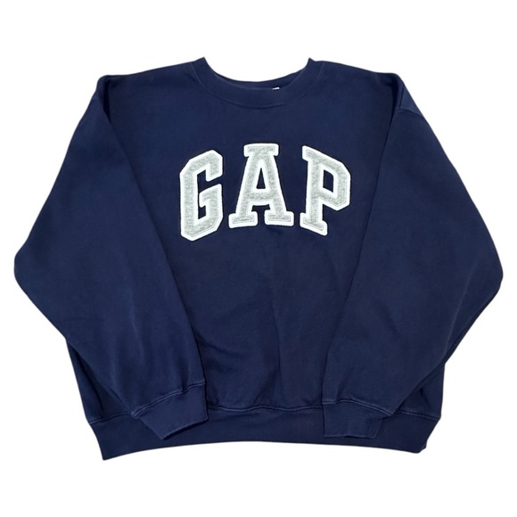 GAP | Women’s Heritage Navy Sweatshirt | Size XL | NWOT - Picture 5 of 7